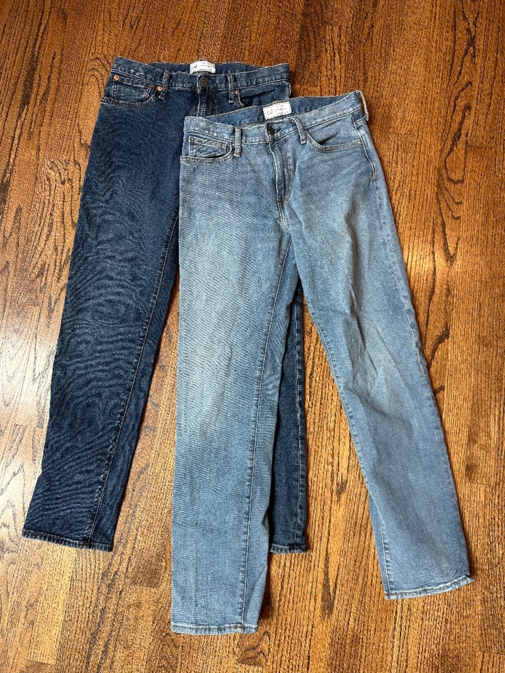 Gap- Men’s Straight Denim Jeans, 30x32, 2 pairs